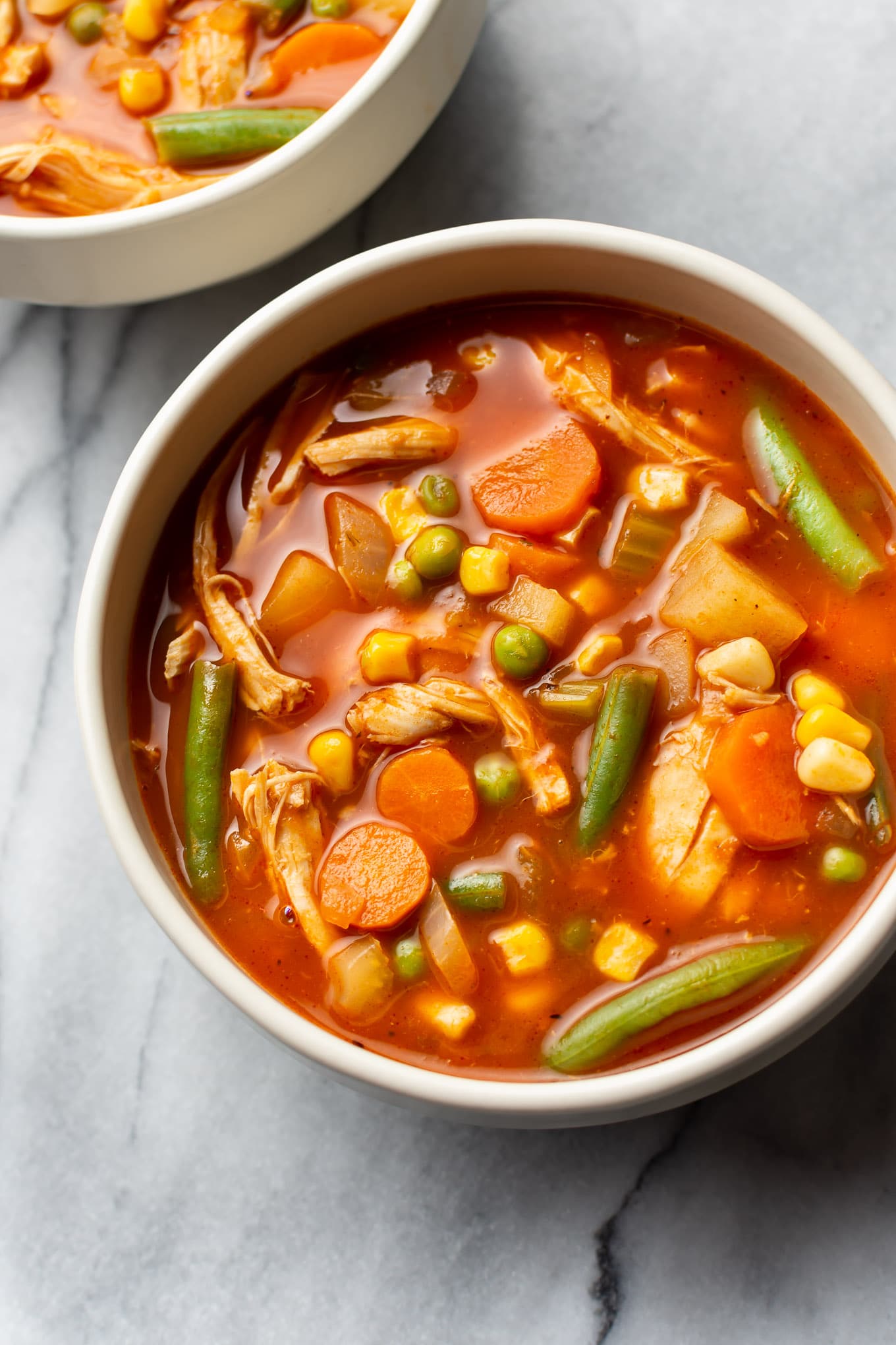 Bonsai vegetable soup